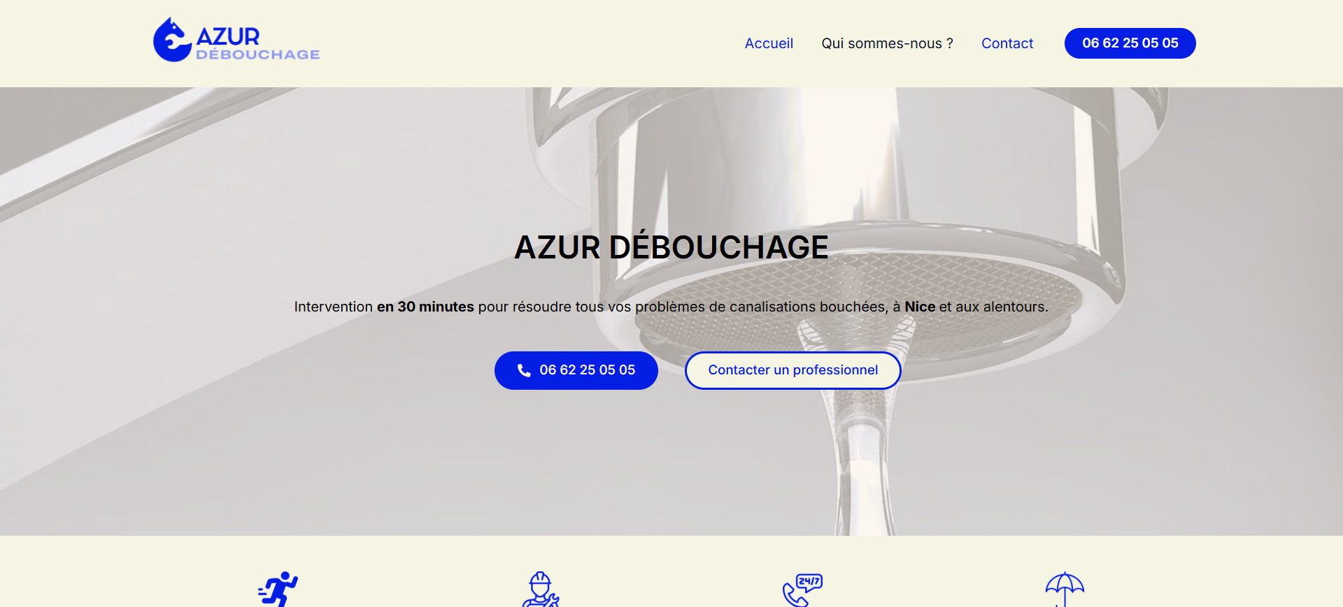 Azur debouchage